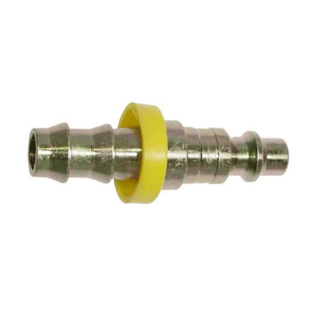 Interstate Pneumatics 1/4 Inch Industrial Steel Coupler Plug x 3/8 Inch Easy-Lock, PK 6 CPH465-D6
